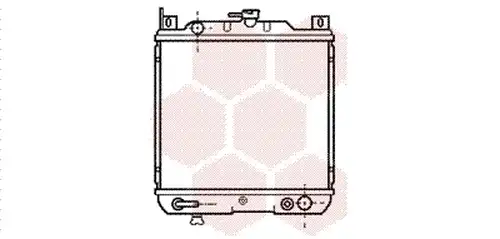 воден радиатор VAN WEZEL 52002021