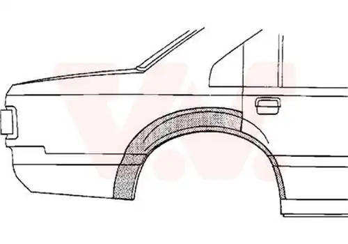 странична стена VAN WEZEL 5385146