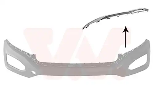 покривна/защитна лайсна, броня VAN WEZEL 5710581