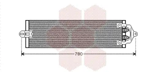 маслен радиатор, автоматична трансмисия VAN WEZEL 58003218