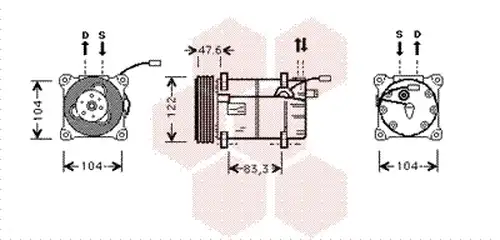  VAN WEZEL 5900K109