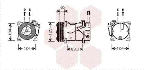  VAN WEZEL 5900K119