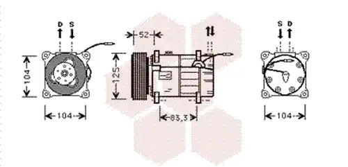  VAN WEZEL 5900K122