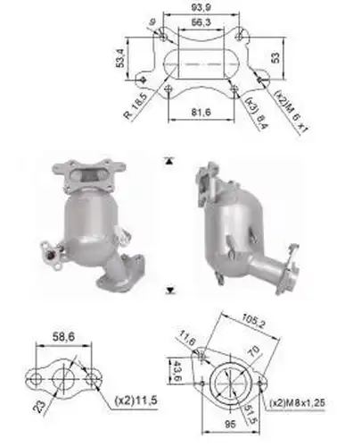 катализатор VEGAZ GmbH HOK-906