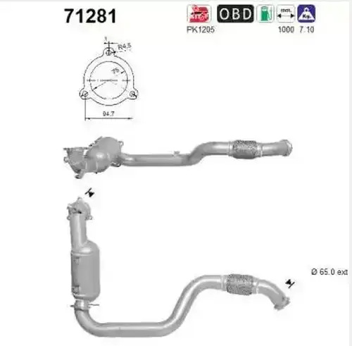 катализатор VEGAZ GmbH MK-364