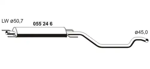 средно гърне VEGAZ GmbH OS-624ERNS