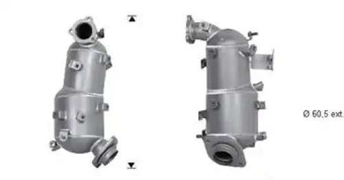 филтър за сажди/твърди частици, изпускателна система VEGAZ GmbH TK-304