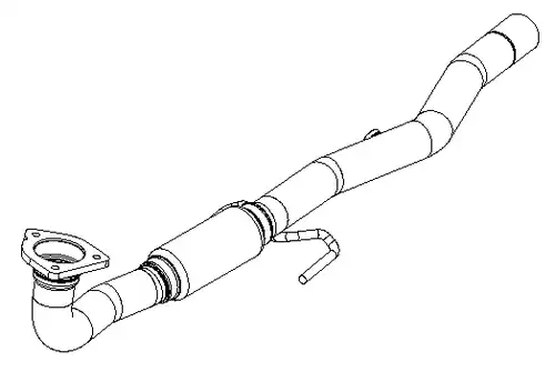 изпускателна тръба Vellerand 14453