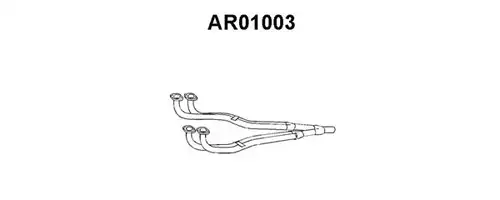 изпускателна тръба VENEPORTE AR01003