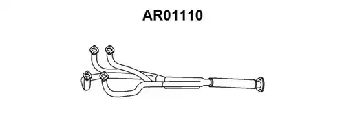 изпускателна тръба VENEPORTE AR01110