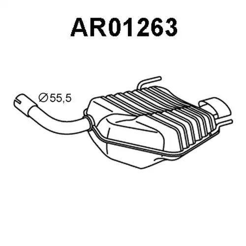 крайно гърне VENEPORTE AR01263