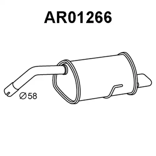 крайно гърне VENEPORTE AR01266