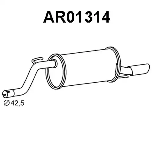 крайно гърне VENEPORTE AR01314