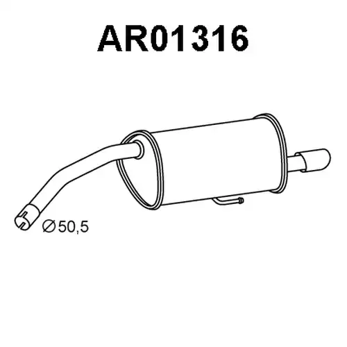 крайно гърне VENEPORTE AR01316