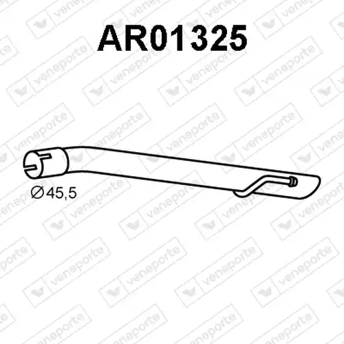 изпускателна тръба VENEPORTE AR01325