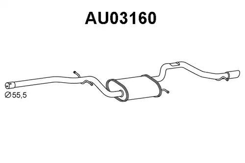 крайно гърне VENEPORTE AU03160