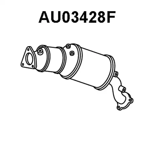 филтър за сажди/твърди частици, изпускателна система VENEPORTE AU03428F