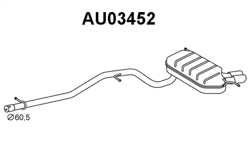 крайно гърне VENEPORTE AU03452