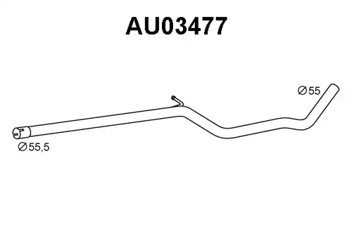 изпускателна тръба VENEPORTE AU03477