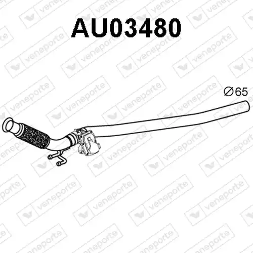 изпускателна тръба VENEPORTE AU03480