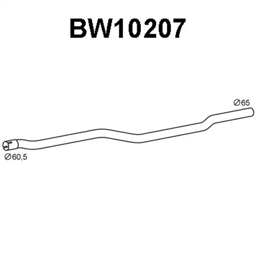 изпускателна тръба VENEPORTE BW10207