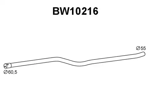 изпускателна тръба VENEPORTE BW10216