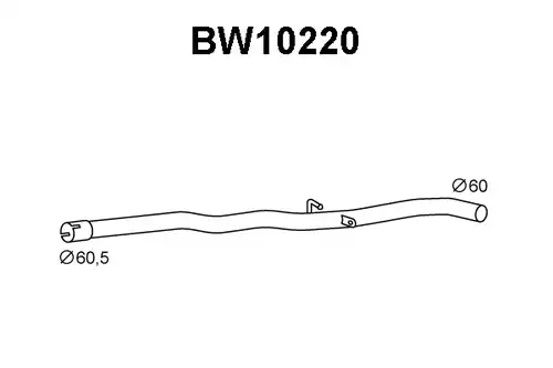 изпускателна тръба VENEPORTE BW10220