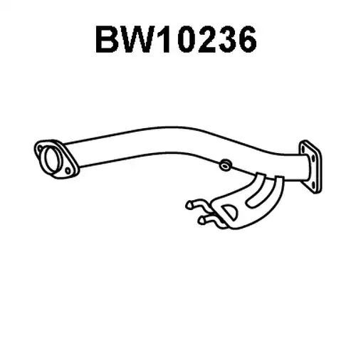 изпускателна тръба VENEPORTE BW10236