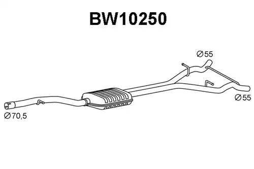 предно гърне VENEPORTE BW10250