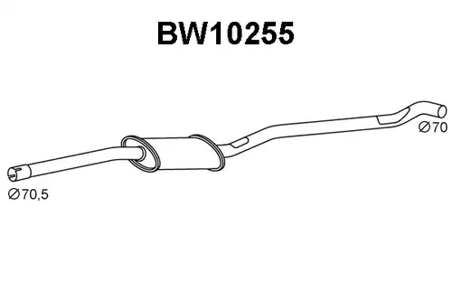 предно гърне VENEPORTE BW10255