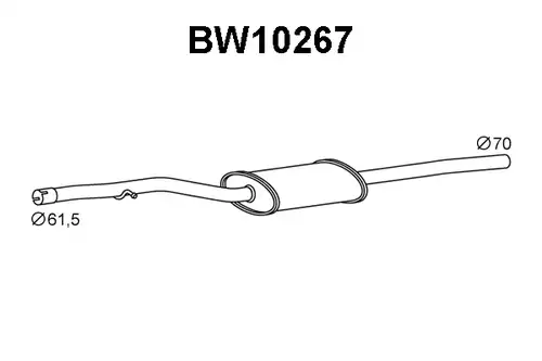 предно гърне VENEPORTE BW10267