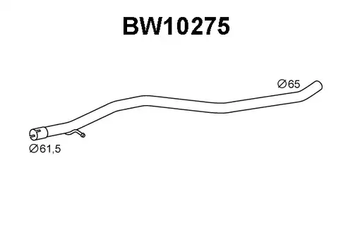 изпускателна тръба VENEPORTE BW10275