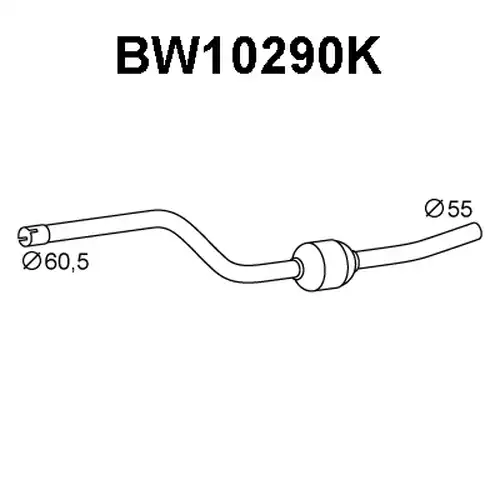 катализатор VENEPORTE BW10290K