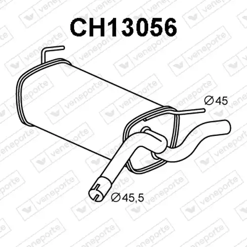 крайно гърне VENEPORTE CH13056