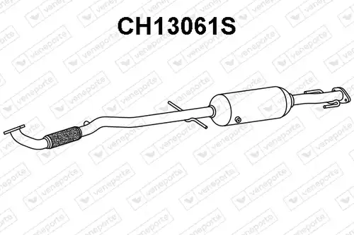филтър за сажди/твърди частици, изпускателна система VENEPORTE CH13061S