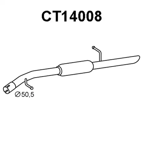 крайно гърне VENEPORTE CT14008