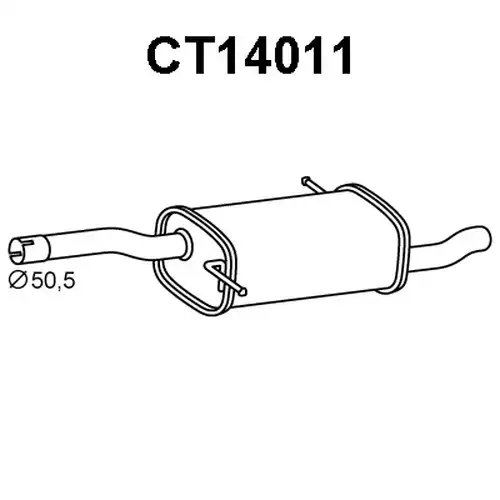 крайно гърне VENEPORTE CT14011