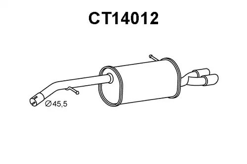 крайно гърне VENEPORTE CT14012