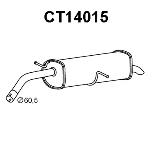 крайно гърне VENEPORTE CT14015