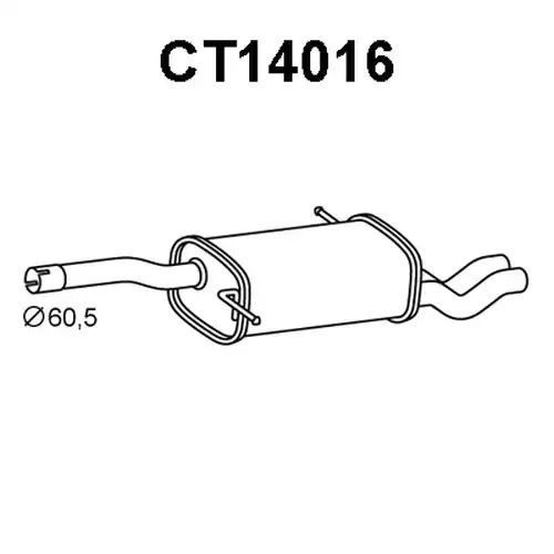 крайно гърне VENEPORTE CT14016