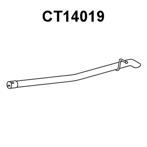 изпускателна тръба VENEPORTE CT14019