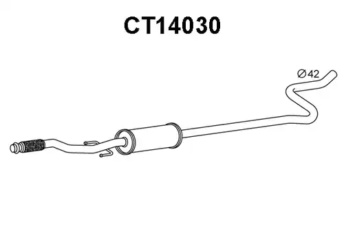 предно гърне VENEPORTE CT14030