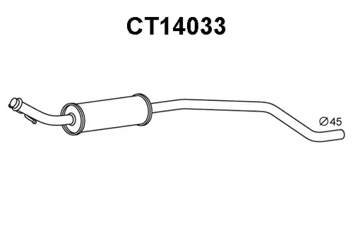 предно гърне VENEPORTE CT14033