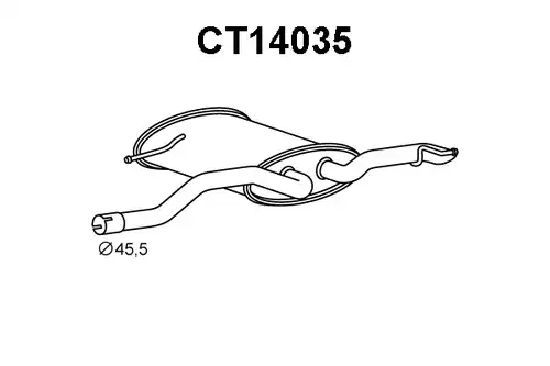 крайно гърне VENEPORTE CT14035