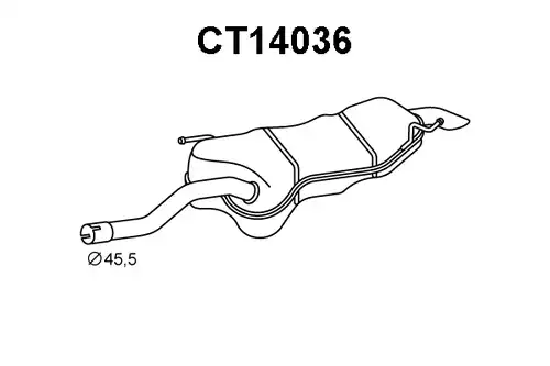 крайно гърне VENEPORTE CT14036