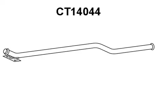 изпускателна тръба VENEPORTE CT14044