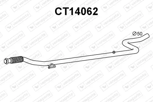 изпускателна тръба VENEPORTE CT14062