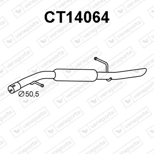 крайно гърне VENEPORTE CT14064