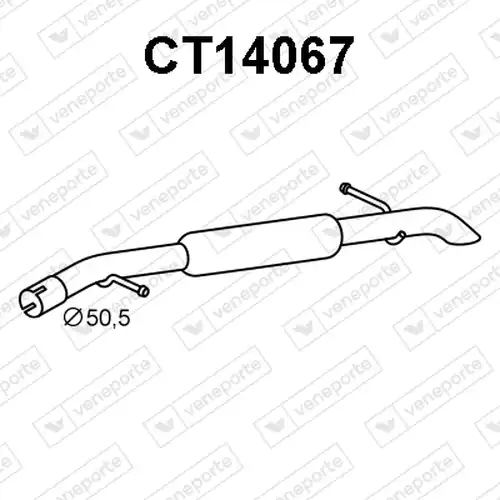 крайно гърне VENEPORTE CT14067