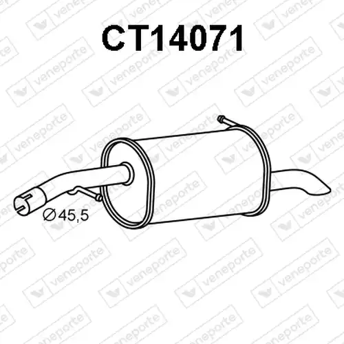 крайно гърне VENEPORTE CT14071